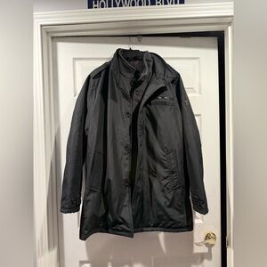 Utex Men's Black  Coat NWT size large.